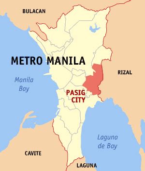 pasig philippines map|Pasig .